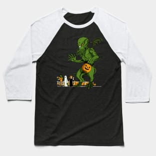 Cthulu or Treat Baseball T-Shirt